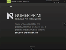 Tablet Screenshot of numeriprimi.it